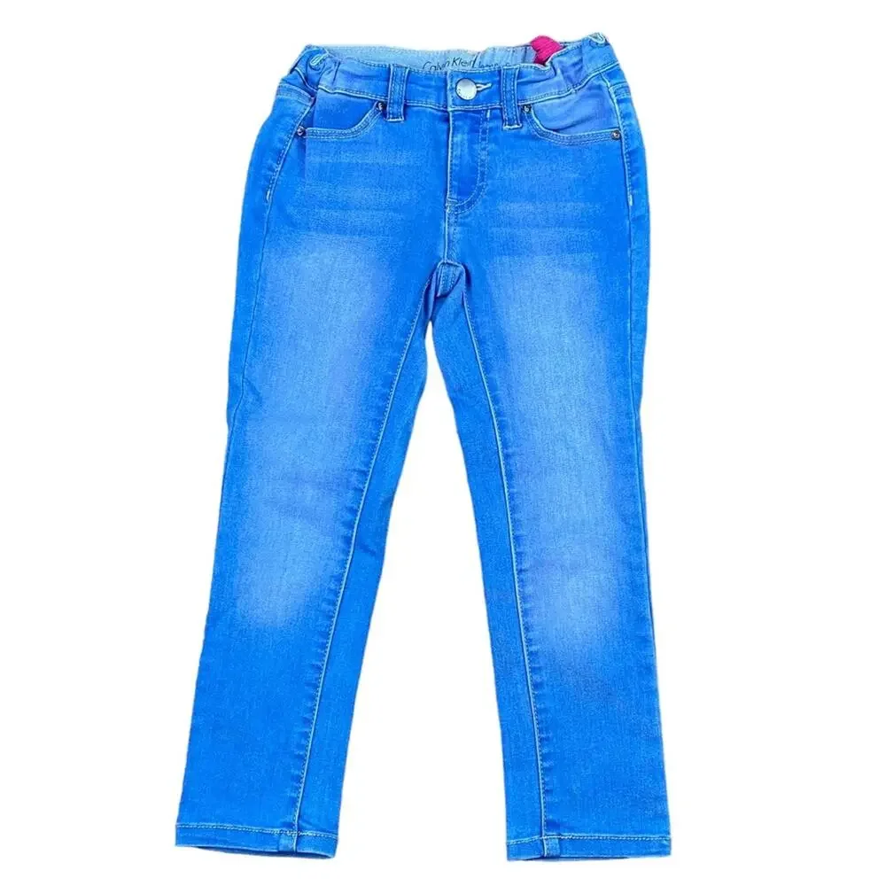 Calvin Klein Ultimate Skinny Jeans Size 5 Toddler Adjustable Waist
